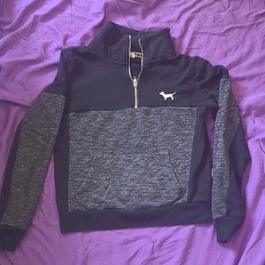 Pink pullover sweatshirt